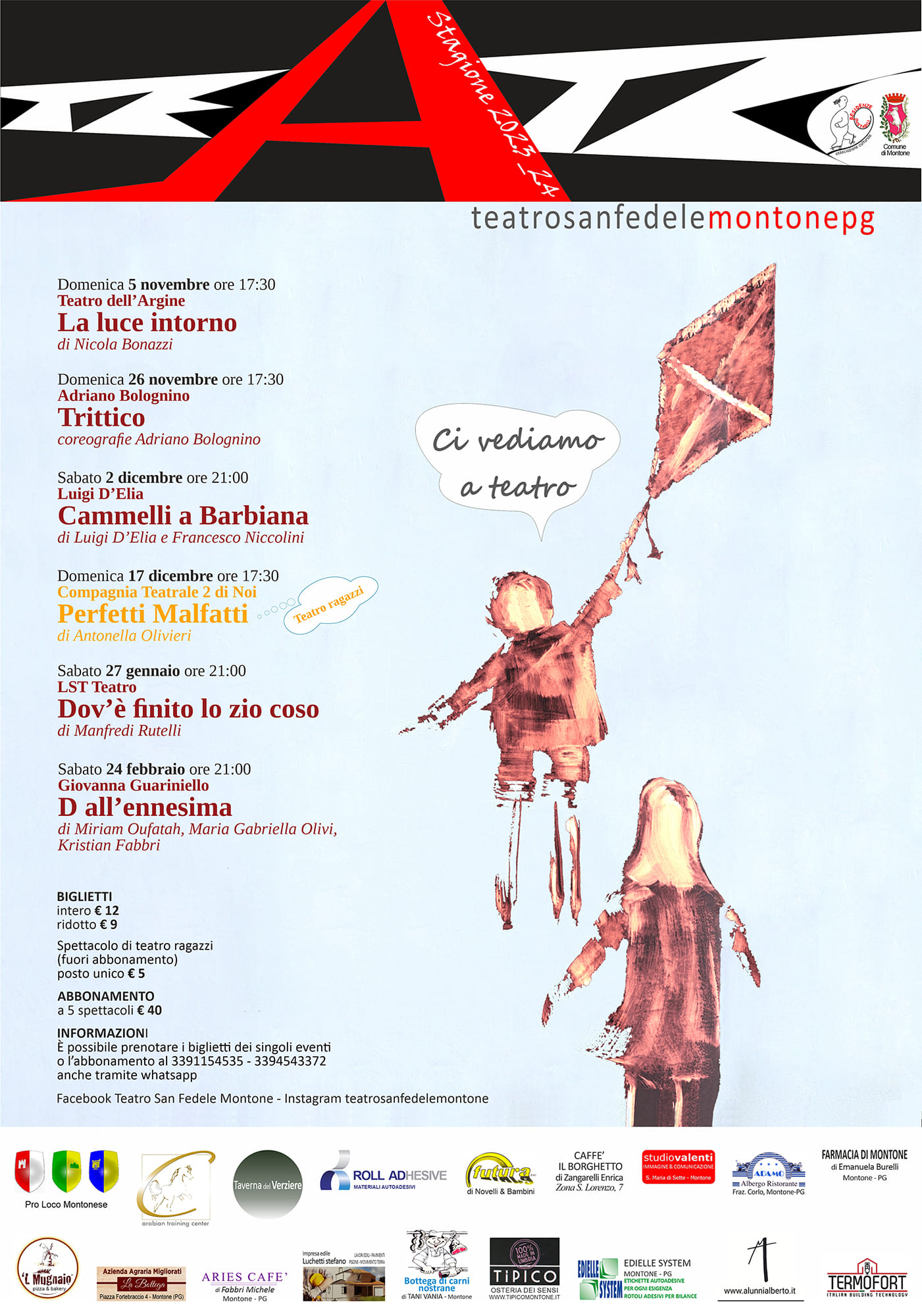 Stagione TEATRO SAN FEDELE 2023/24